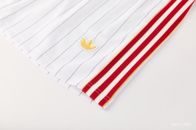 26/27 AS Roma White Short Sleeve+Soccer Shorts — imagen 2