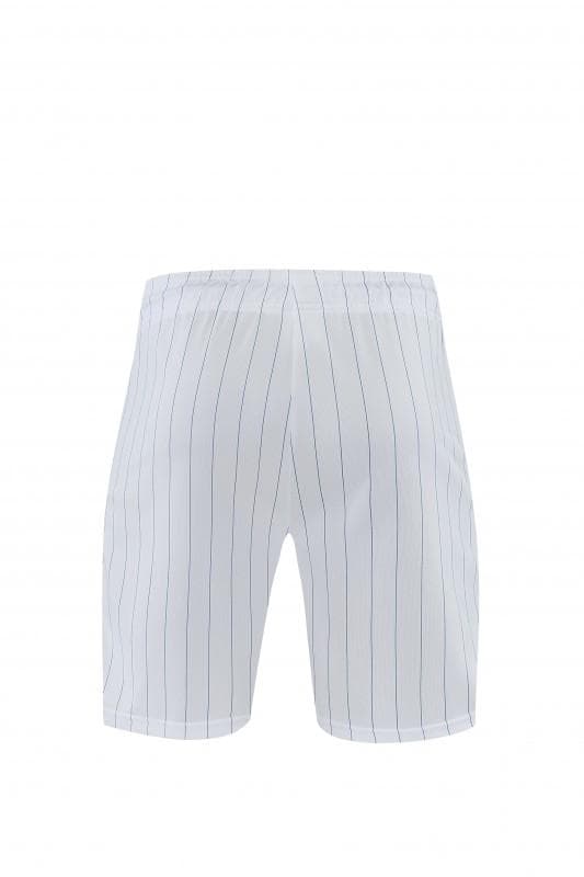 26/27 Chelsea FC  Blue  Stripes Short Sleeve+ White Soccer Shorts — imagen 14