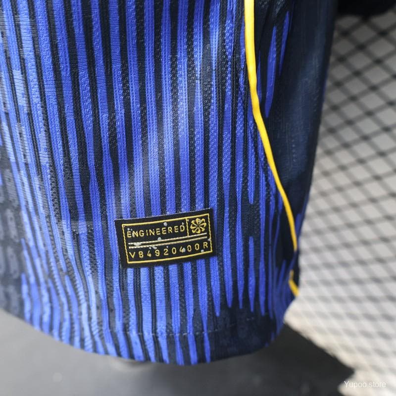 Player Version 26/27 Brazil Navy Blue Special Edition Long Sleeve Jersey — imagen 4