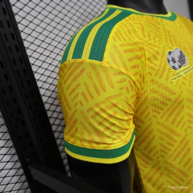 Player Version 26/27 South Africa Yellow & Green  Home Jersey (Adidas) — imagen 8