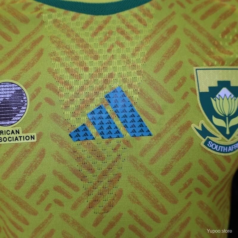 Player Version 26/27 South Africa Yellow & Green  Home Jersey (Adidas) — imagen 4