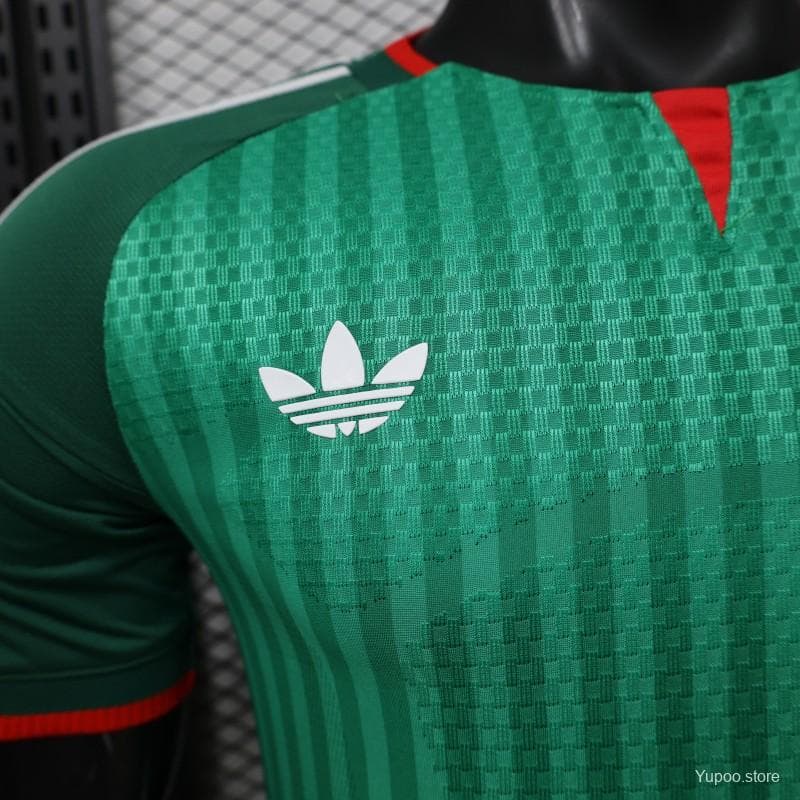 Player Version 26/27 Algeria Away Green with Tonal Vertical Stripe  Jersey — imagen 4