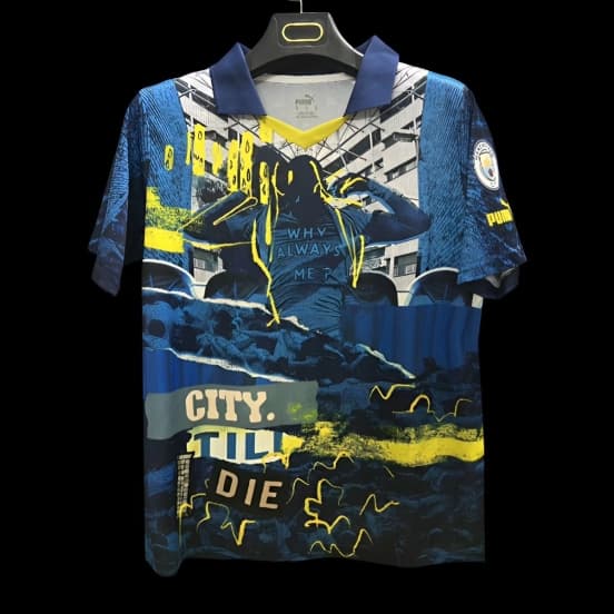 25/26 Manchester City ftblNRGY Special Bright Aqua-Blazing Blue Jersey — Manchester City Football Club