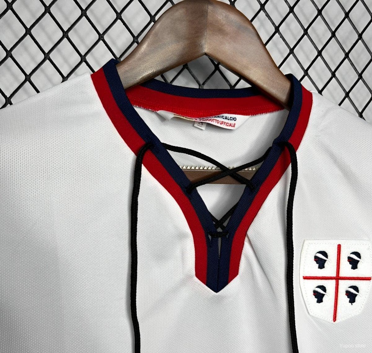 Retro 69/70 Cagliari Home Champion Jersey — imagen 3