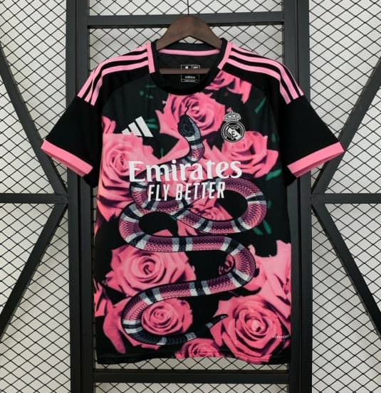 25/26 Real Madrid Special Pink Rose Jersey — jersey