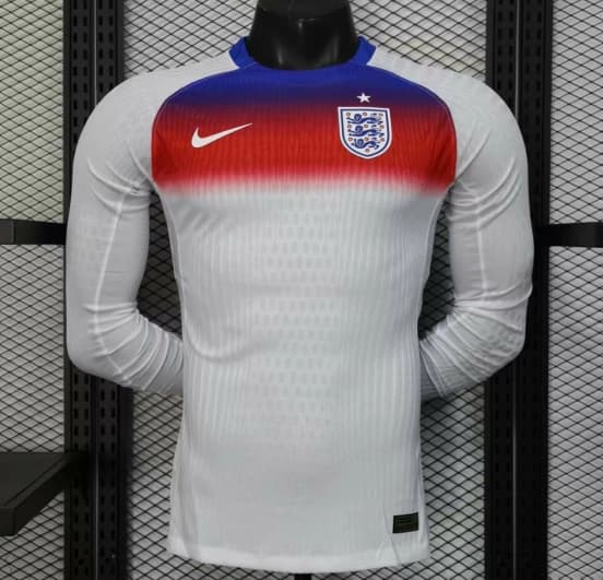 Player Version 2025 England Home Long Sleeve Jersey — Selección de fútbol de Inglaterra