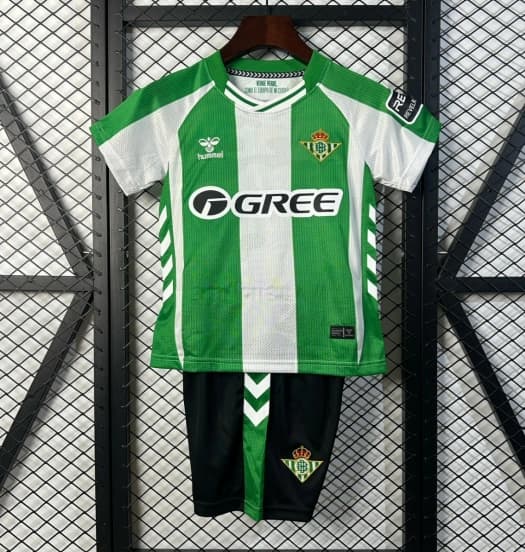 25/26 Kids Real Betis Home Size 16-28 Jersey — jersey