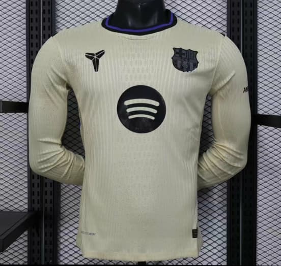 Player Version 25/26 Barcelona  Away Long Sleeve Jersey — jersey