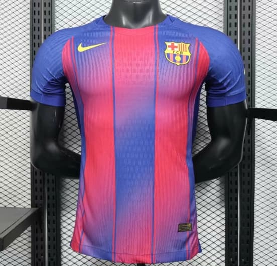 Player Version 25/26 Barcelona Home Jersey Without Sponsor — jersey
