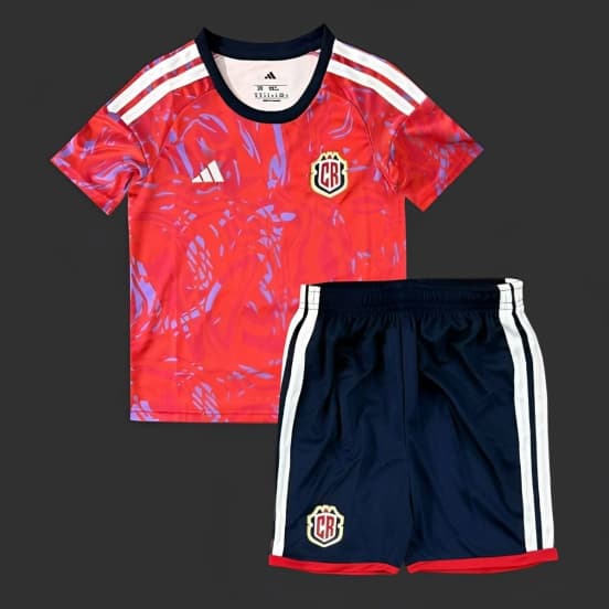 2026 Kids Costa Rica Home Jersey — Selección de fútbol de Costa Rica