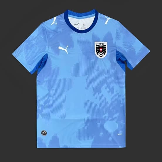 2026 Austria Away Blue World Cup Jersey — Selección de fútbol de Austria