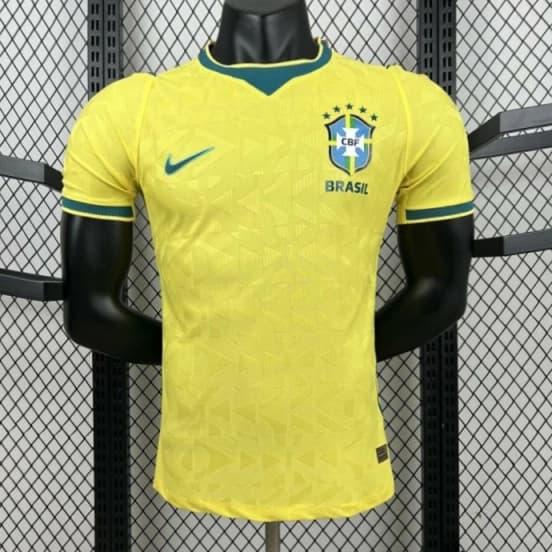 2026 Player Version Mens Brazil World Cup Home Jersey — jersey