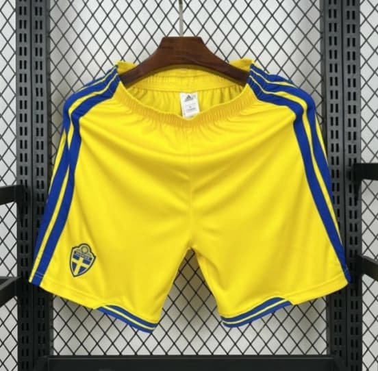 2026 Mens Sweden World Cup Away Shorts — Selección de fútbol de Suecia