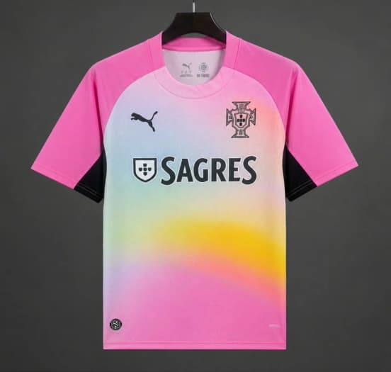 2026 Portugal World Cup Pre-Match Sunset Gradient Training Jersey — jersey