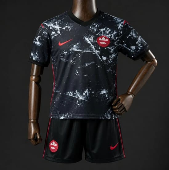 2026 Kids Canada World Cup Away Kit — Selección de fútbol de Canadá
