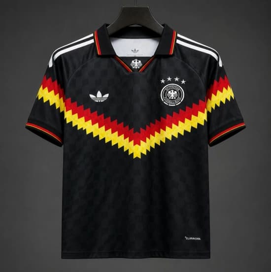 2026  Germany Special Edition Black 1990s Vintage Style Concept Jersey — jersey