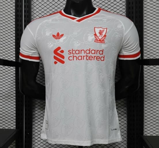 Player Version 26/27 Liverpool White  Jersey — jersey