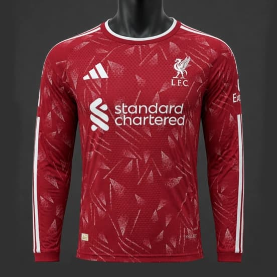 Player Version 26/27 Liverpool Red  Long Sleeve Home Jersey — jersey