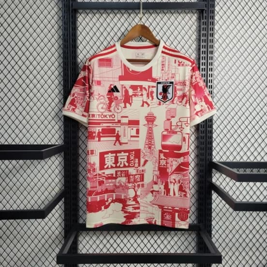 2023 Japan White Red Special Jersey Tokyo Edition — Selección de fútbol de Japón