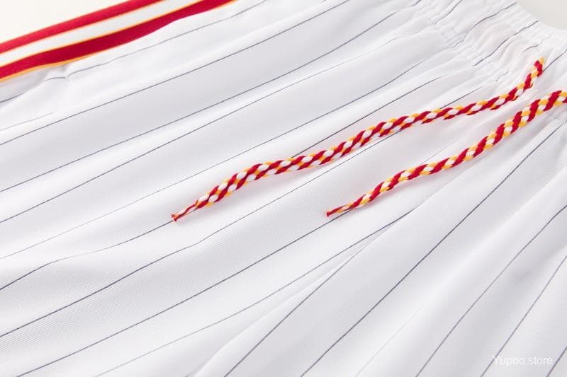 26/27 AS Roma White Short Sleeve+Soccer Shorts — imagen 4