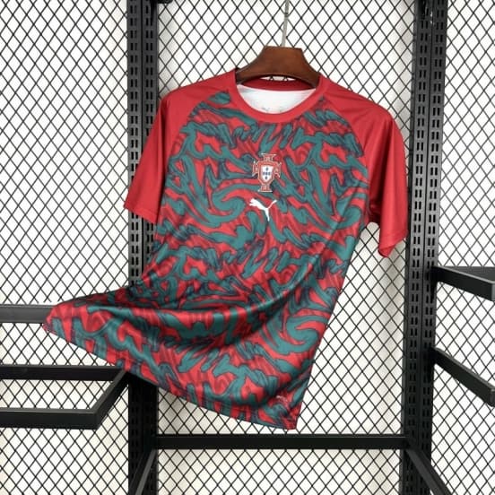 2026 Mens Portugal World Cup Pre-Match Jersey — jersey