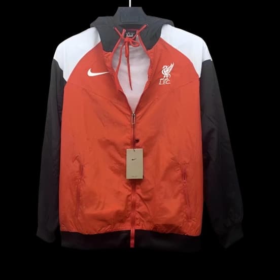 24/25 Liverpool Red/Black Windbreaker — Liverpool Football Club