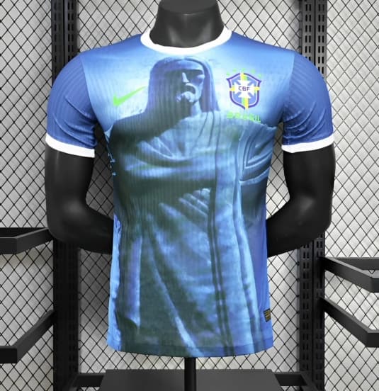 25/26 Player Version Brazil Jesus Special Edition Jesus Jersey — Selección de fútbol de Brasil