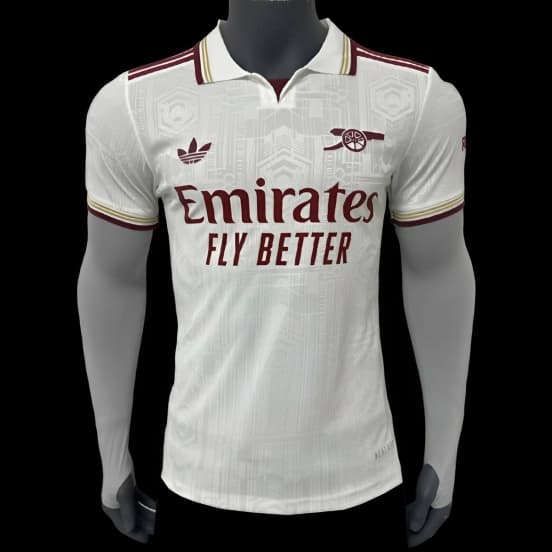 Player Version 25/26 Arsenal Away White Jersey — Arsenal Football Club