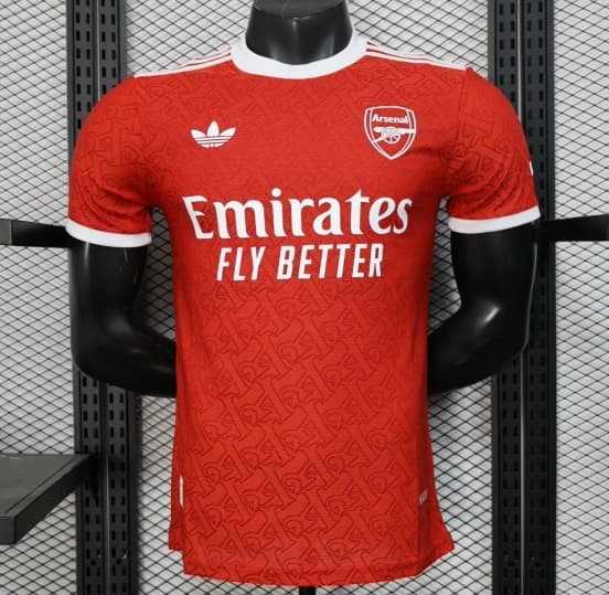 Player Version 25/26 Arsenal Red Pre-Match Special Jersey — Arsenal Football Club