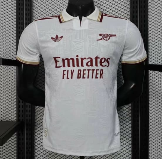 Player Version 25/26 Arsenal Third White Jersey — Arsenal Football Club