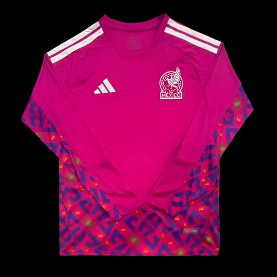2026 Mexico Pink Long Sleeve Goalkeeper Jersey — jersey