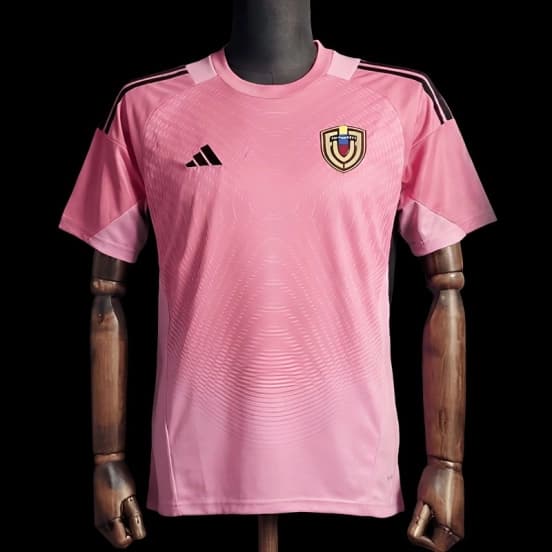25/26 Venezuela Goalkeeper Pink Jersey — jersey