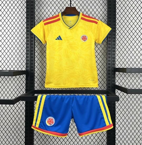 2026 Kids Colombia World Cup Home Kit — Selección de fútbol de Colombia