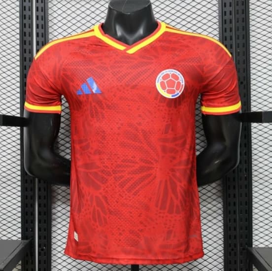 Player Version 2026 Colombia Red & Yellow Away Jersey — Selección de fútbol de Colombia