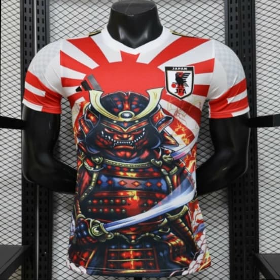 Player Version 2026 Japan  White "Samurai + Rising Sun" Special Edition Jersey — jersey