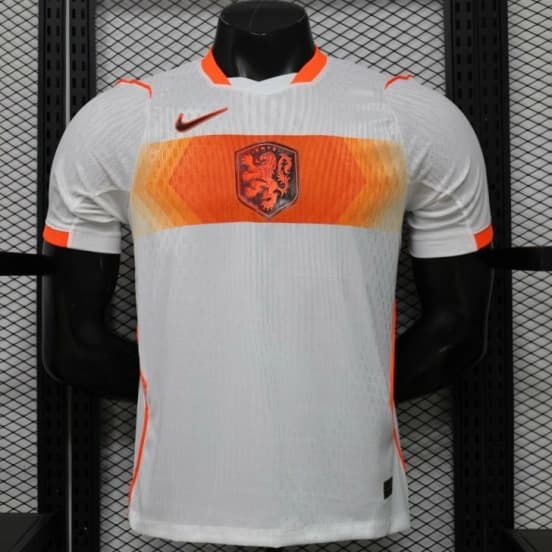 Player Version 2026 Netherlands  White with Orange  Away Jersey — Selección de fútbol de los Países Bajos