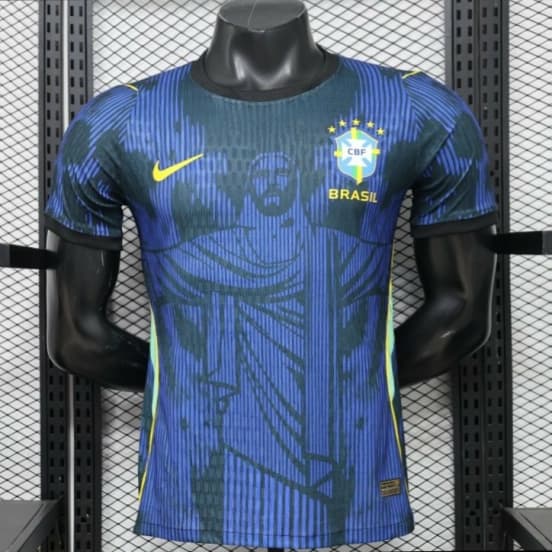 Player Version 2026 Brazil Navy Blue  Special Edition Away Jersey — jersey