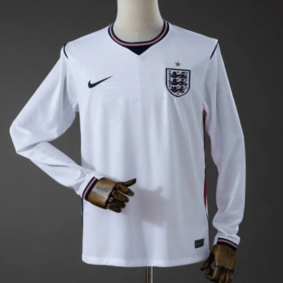 2026 England Home Long Sleeve Jersey — jersey