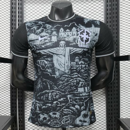 Player Version 2026 Brazil Special Edition Black  Jersey — jersey