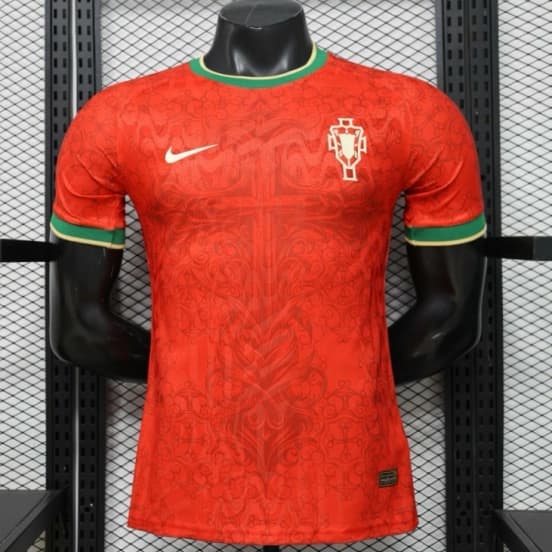 Player Version 2026 Portugal Home Red Special Edition Jersey — jersey