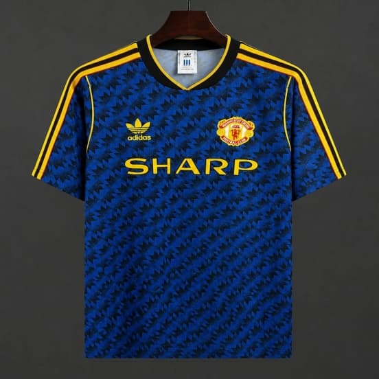 26/27 Manchester United 1990-92 Vintange Remake Away Jersey — jersey