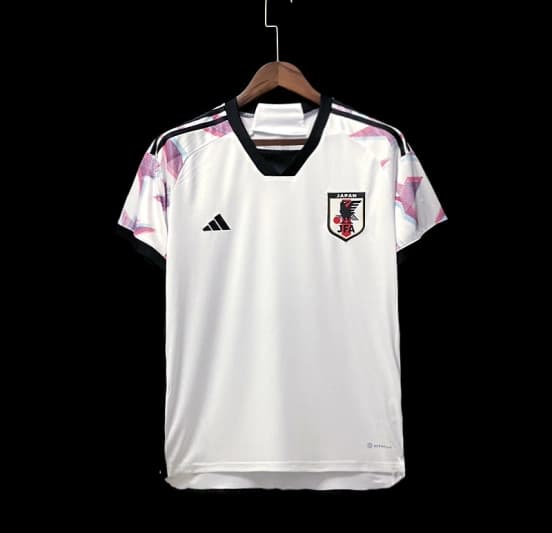 2022 Japan Away White Soccer Jersey — Selección de fútbol de Japón