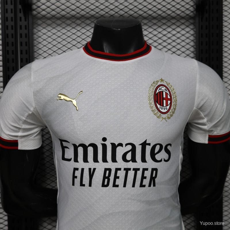 Player Version 26/27 AC Milan Away White Jersey — imagen 10