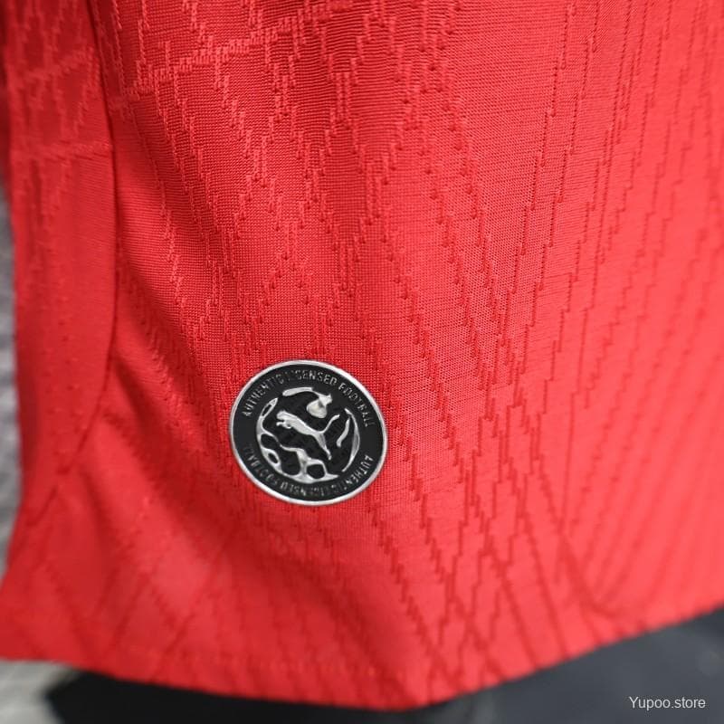 Player Version 26/27 Morocco Red & Green Home Jersey — imagen 5