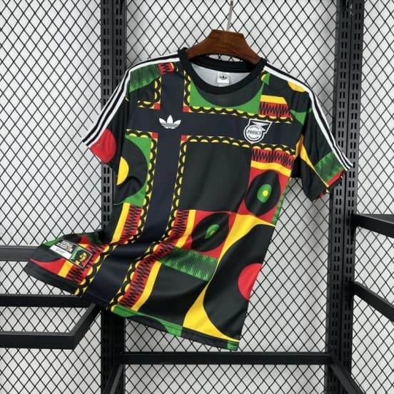 2026 Mens Jamaica X Bob Marley Travel Jersey — Selección de fútbol de Jamaica