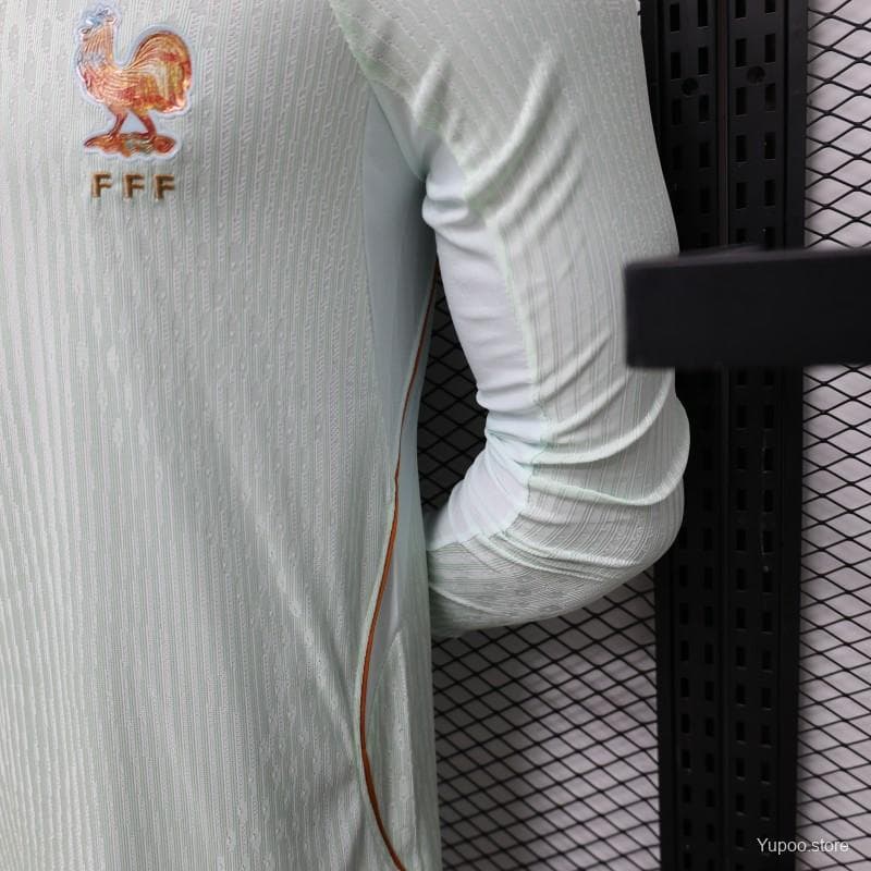 Player Version 26/27 France Mint Green Away Long Sleeve Jersey — imagen 5