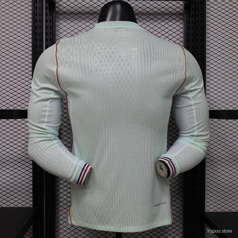 Player Version 26/27 France Mint Green Away Long Sleeve Jersey — imagen 3