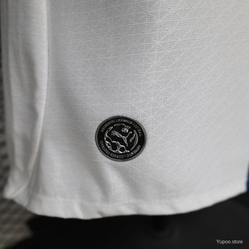 Player Version 26/27 Manchester City White with Blue Stripe Away Jersey — imagen 5