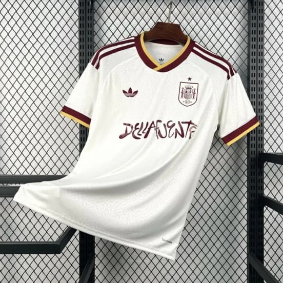 2026 Mens Spain X Dellafuente World Cup Away Jersey — jersey