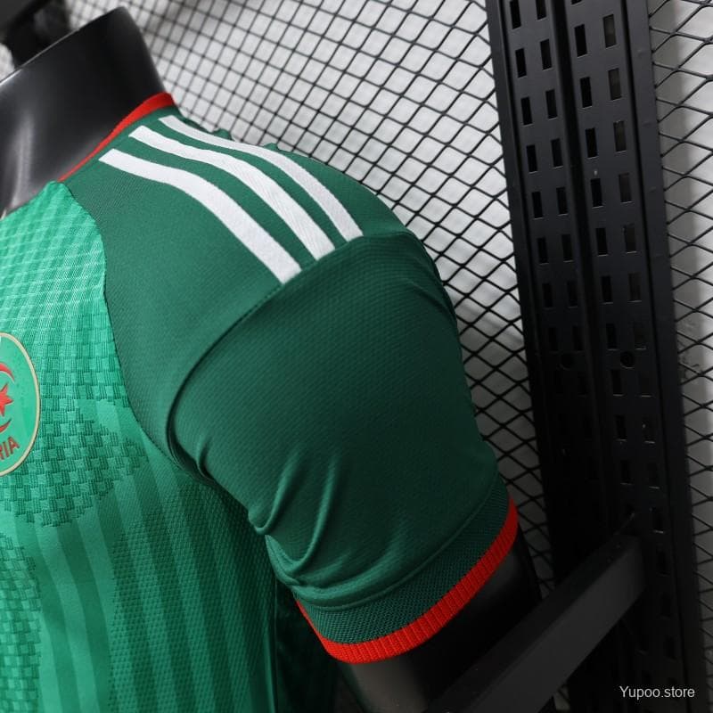 Player Version 26/27 Algeria Away Green with Tonal Vertical Stripe  Jersey — imagen 10